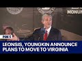 Capitals, Wizards owner, Youngkin, announce plans to move teams to Virginia