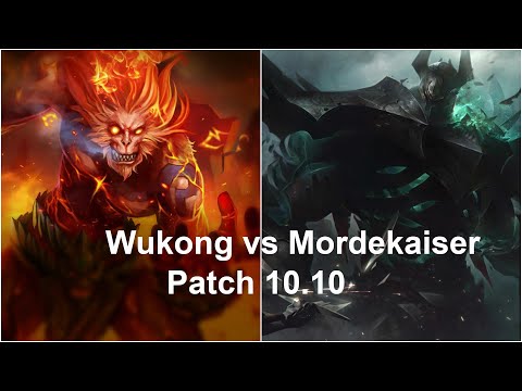 (Nara Kala) Wukong Top vs Mordekaiser - League of Legends Patch 10.10