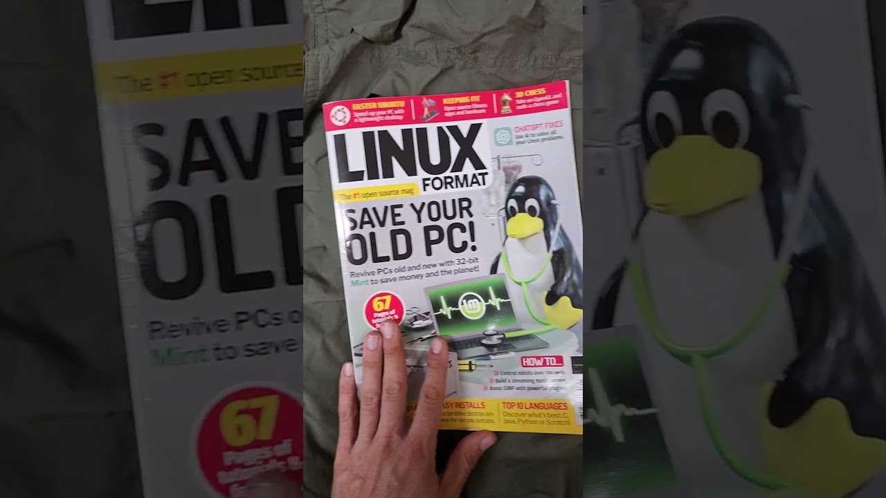 Save your old PC - Linux Format Magazine 2024