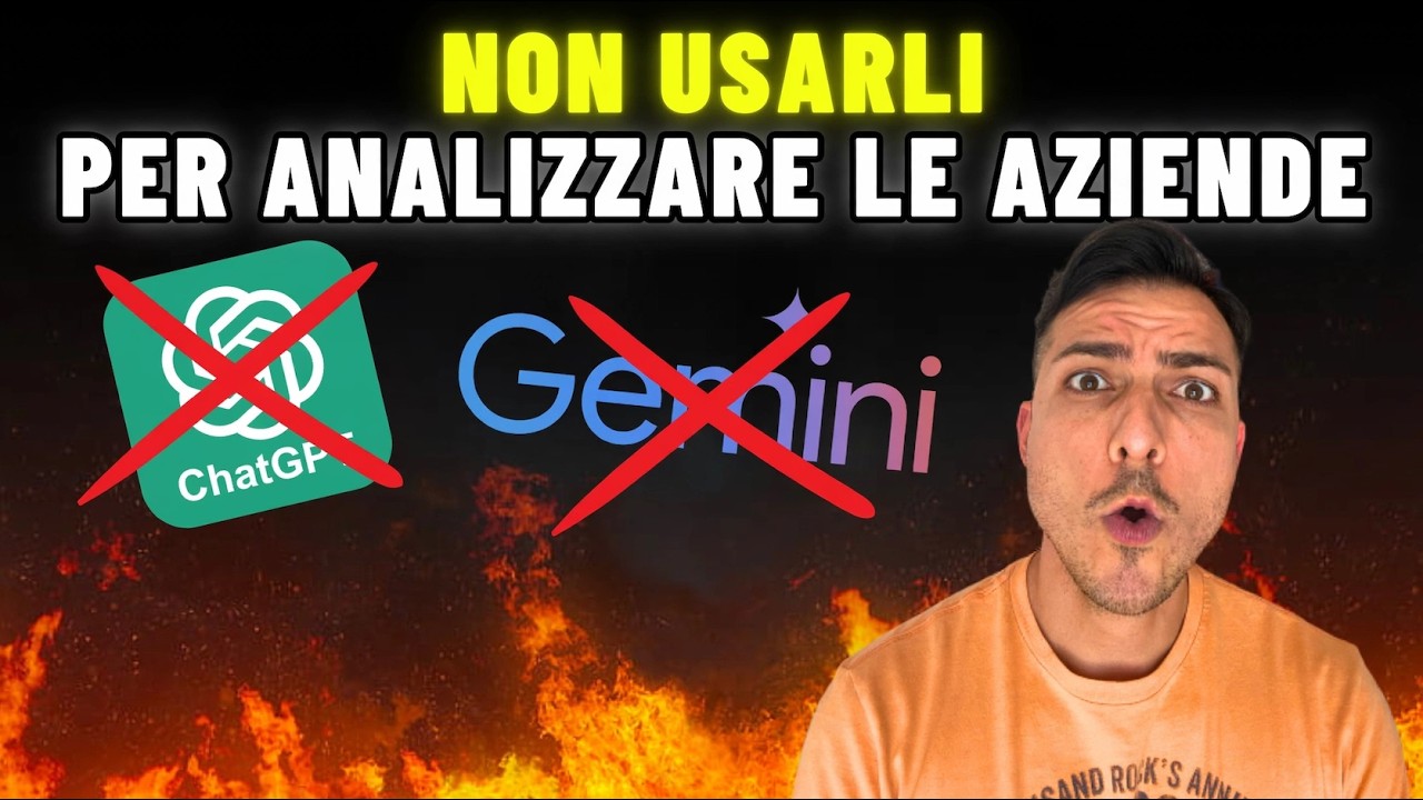 Come analizzo le Aziende (SENZA usare ChatGPT o Gemini)