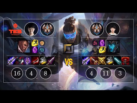 TES 369 Lucian vs Doran Kalista Top - KR Challenger Patch 10.11
