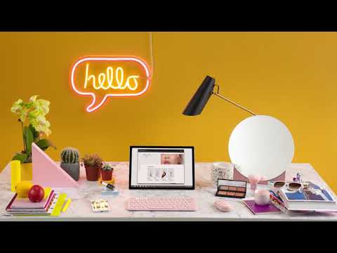 Belaidė Multi-Device Bluetooth Klaviatūra Logitech K380, DE išdėstymas, Balta video