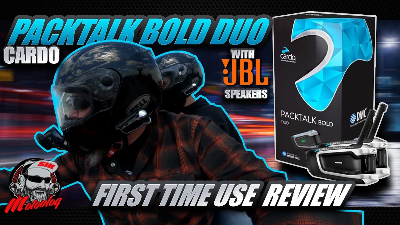 First Impressions Cardo PackTalk Bold Duo With ride Along