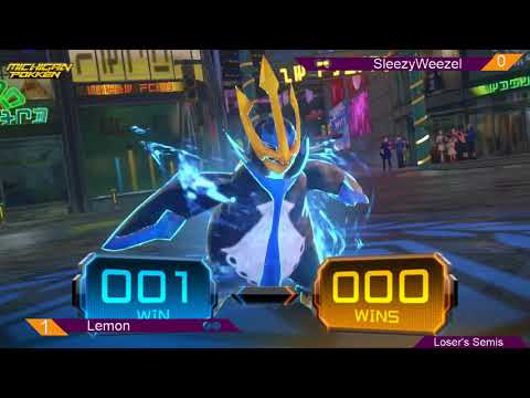 Lemon (Empoleon) vs SleezyWeezel (Gengar) - Pokken in Michigan - 6/8/18