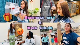 OMG! Bindass Kavya Got Surprise Gift Frm Youtube & Makar Sankranti Ke Liye New Hair Color Kar Liya