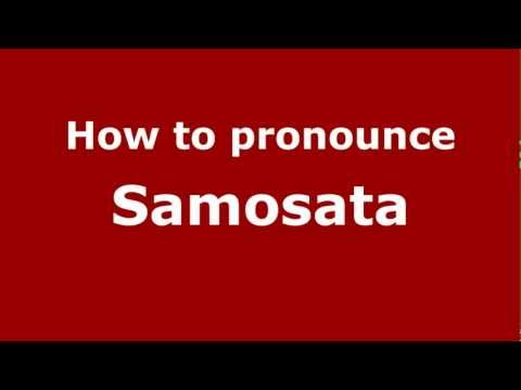 How to Pronounce Samosata - PronounceNames.com