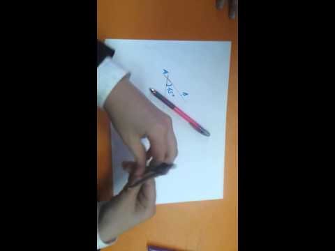 C.N. Andrei Șaguna Brașov - Constructia unui unghi de 45 grade