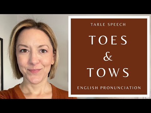 如何給TOES & TOWS發音 - 美國英語同音字發音課程 (How to Pronounce TOES & TOWS - American English Homophone Pronunciation Lesson)