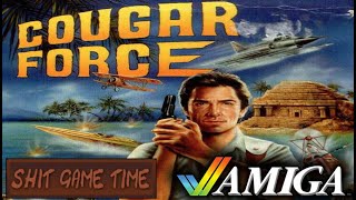 SHIT GAME TIME: COUGAR FORCE (AMIGA - Contains Swearing!)