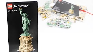 Lego Architecture 21042 - Freiheitsstatue | Unboxing