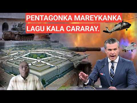 BARN.3AAD: TRAMP OO YAABAN!! WASAARADA GAASHAANDHIGA MAREYKANKA OO LAGAKALA CARARAY. XAALAD OO