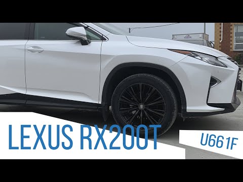 Ремонт АКПП U661F с LEXUS RX 200T