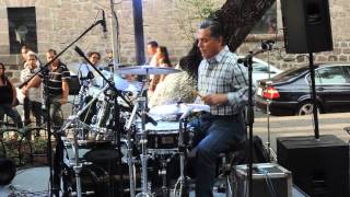 Dia internacional del jazz en el jardín de las rosas en Morelia 2016