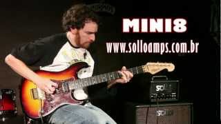 Video thumbnail for Mini8, o amplificador 100% valvulado da Sollo Amps - por Bruno Albuquerque by Sollo Amps