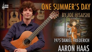 Joe Hisaishi's "Spirited Away: One Summer's Day" played by Aaron Haas on a 1975 Daniel Friederich