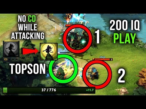 Topson Monkey King - "They Can't Gank Me!" - 200 IQ Outplay + New Meta Itembuild - WTF Dota 2