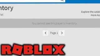 Roblox Corrupted Inventory Free Video Search Site Findclip - roblox inventory update you can now hide your inventory