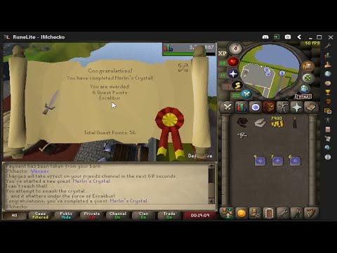 OSRS Merlin's Crystal Quick Quest Guide