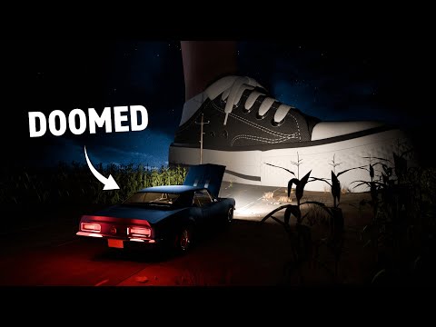 Alone in the Night (Giantess POV Animation)