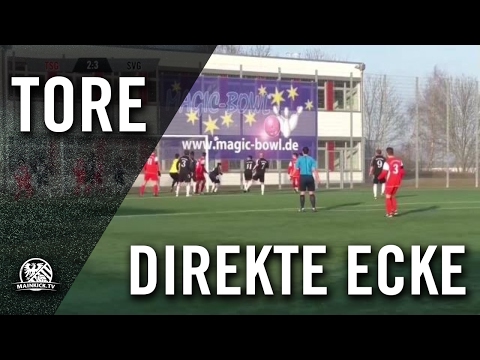 Ecken-Tor von Lukas Bosanksy (1. FC-TSG Königstein) | MAINKICK.TV