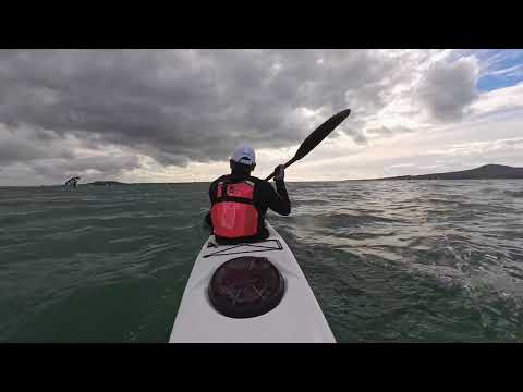 Windy paddle - NK Breeze surfski 
