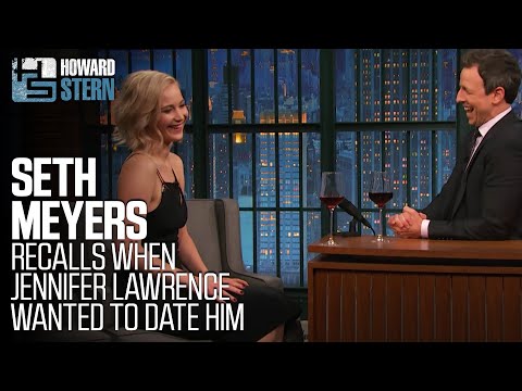 Seth Meyers Responds to Jennifer Lawrence Having a Crush on Him
