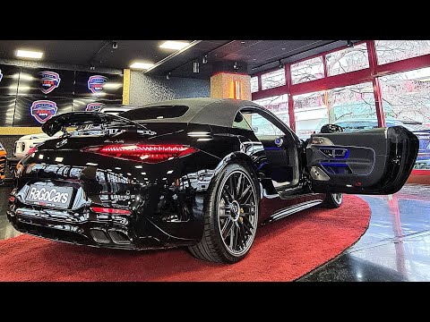 Mercedes AMG SL 63 (2023) Insane Roadster! Interior, Exterior Details and Sound