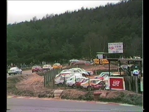 Belgian Rallycross - Maasmechelen 19/03/1989 - Final B (Start Crash)