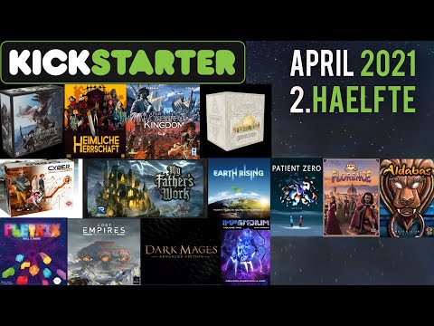 Brettspiele auf Kickstarter im April 2021 (2. Hälfte) - Kickstartervorschau -