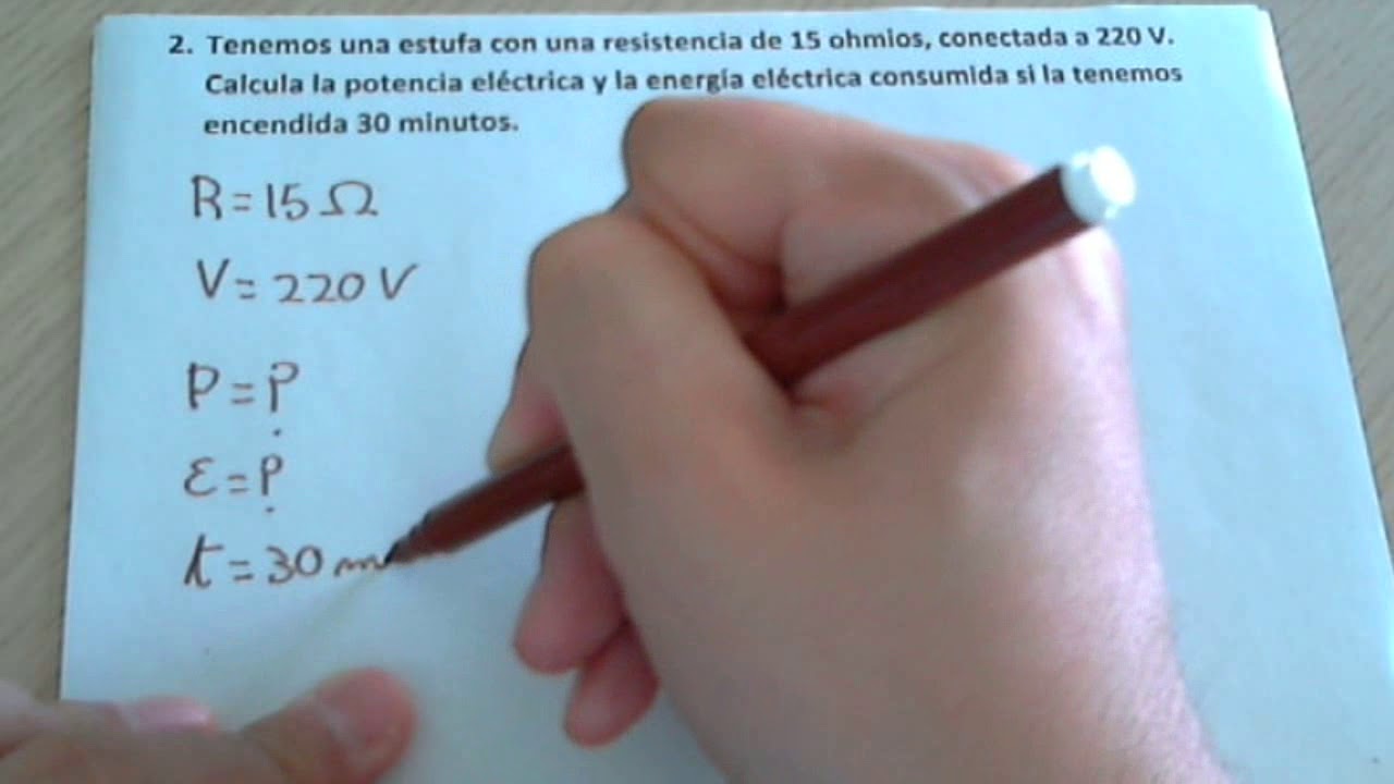 Ejercicios de potencia y energía eléctrica 1