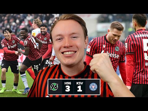 TWO MORE POINTS TO GO UP 😍 3RD WINS IN A ROW 🔥 | Hannover 96 Talk