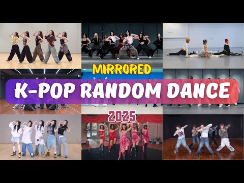 [MIRRORED] K-POP RANDOM DANCE CHALLENGE | 2025 ver.