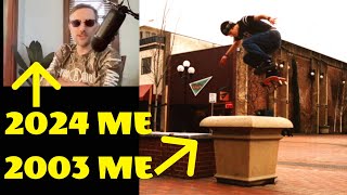 Reacting To My 2003 Skate Part In 2024