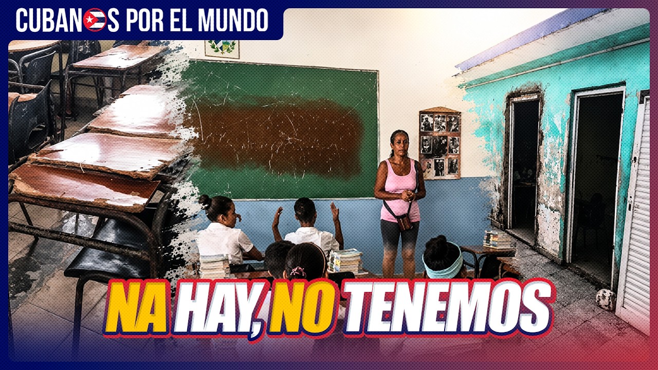 Curso escolar en Cuba: pupitres rotos y aulas sin puertas ni limpieza