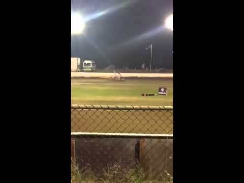 Frank Smart vs Daniel Winchester - Pinjar Park Speedway 12/12/15