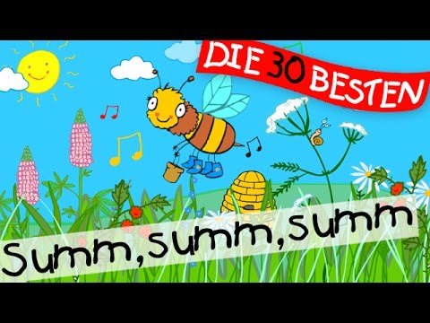 🏞️ Summ summ summ  - Kinderlieder Klassiker zum Mitsingen || Kinderlieder
