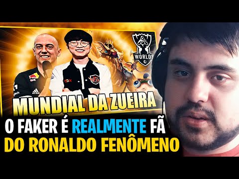 BRONZIOCRE: "T1 GANHANDO em NIVEL 1 e G2 PASSANDO VERGONHA - MUNDIAL DA ZUEIRA" | Tockers React