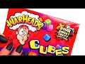 ASMR Unboxing Warheads Sour Gummy Cubes Candies