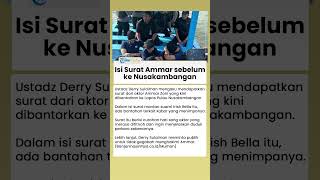 Merasa Difitnah, Terungkap Isi Surat Ammar Zoni sebelum Dibantarkan ke Lapas Pulau Nusakambangan