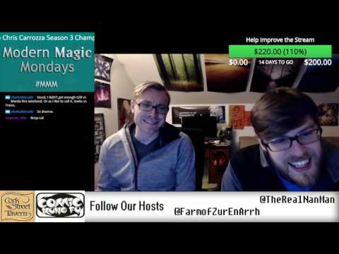 Modern Magic Mondays 2/13 Round 1 Infect vs BG Tron