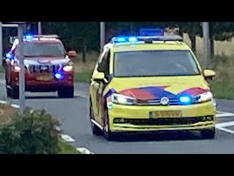 OVD-G25-384 + [ Primeur ] OVD-N25-6091 komen met spoed Terplaatsen bij Bedrijfs ongeval