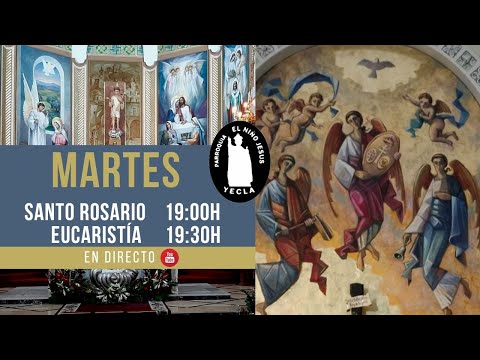 Memoria de San Jorge. Rosario-Santa Misa 19:30 h. 23-4-2024.