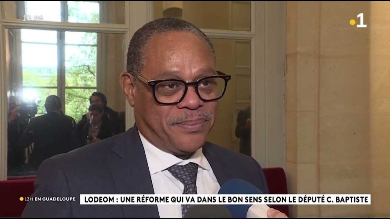 LODEOM : Mon passage au journal télévisé de Guadeloupe ; pour un dispositif vertueux !