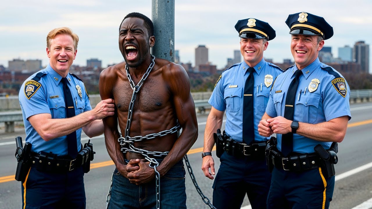 ILS ONT LIGOTÉ UN HOMME NOIR SANS SAVOIR QU'IL ÉTAIT UN AGENT DU FBI, 5 JOURS PLUS TARD...