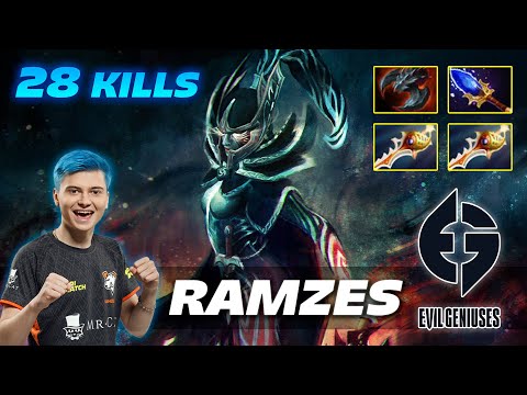 EG.RAMZES666 Phantom Assassin - 28 KILLS OWNAGE - Dota 2 Pro Gameplay [Watch & Learn]
