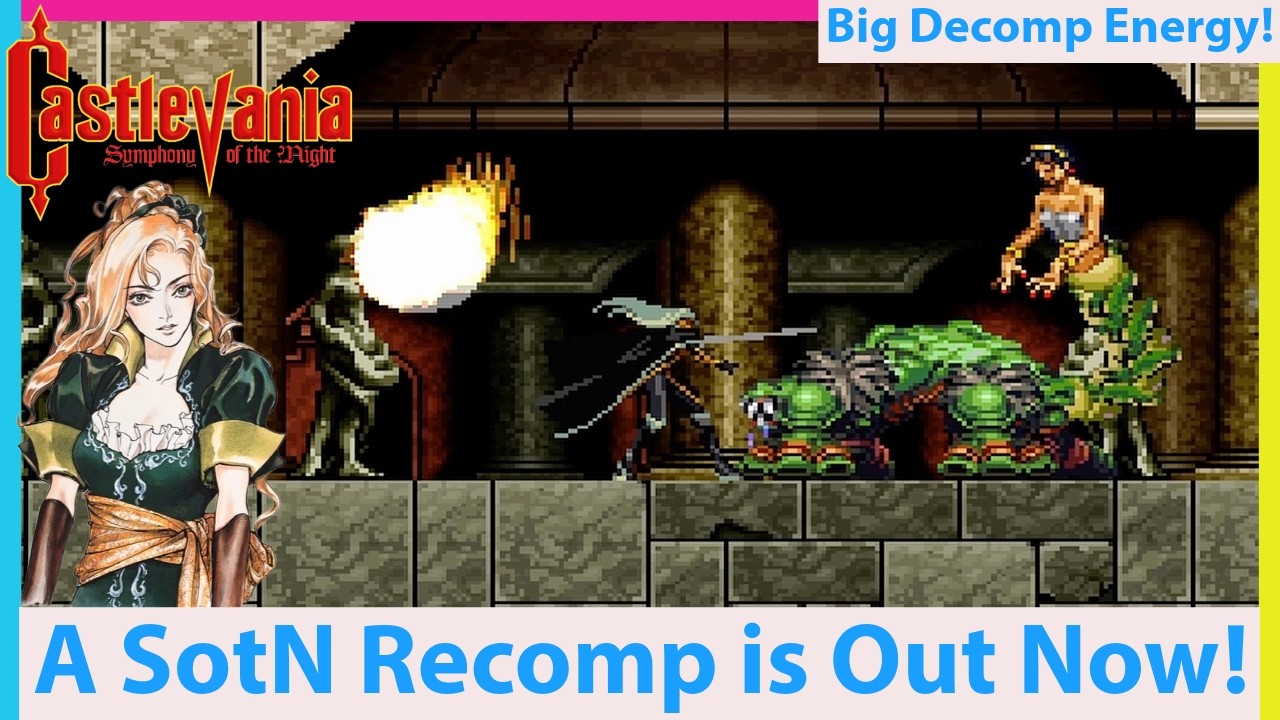 Symphony of the Night Recomp is Here! Castlevania PC Port Time! - YouTube