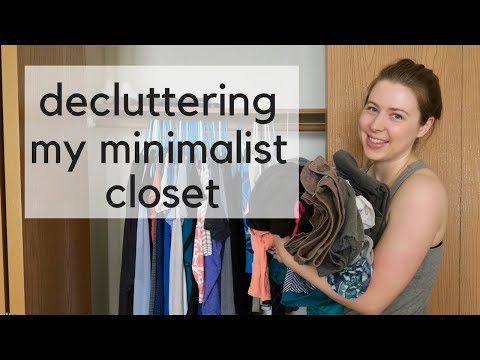 Decluttering My Closet | Minimalist Closet Declutter