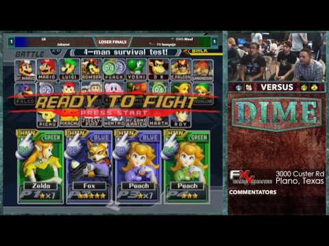 DIME 20 - LK + Jahanni vs Mouf + hamyojo - Losers Finals Melee