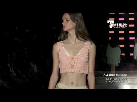 ALBERTA FERRETTI Milan Fashion Week Spring/Summer 2019