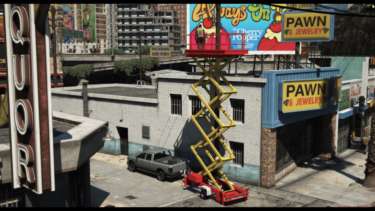 Scissor Lift - Extendable Lift, Cage & Control Panel - Standalone [Paid] thumbnail 5